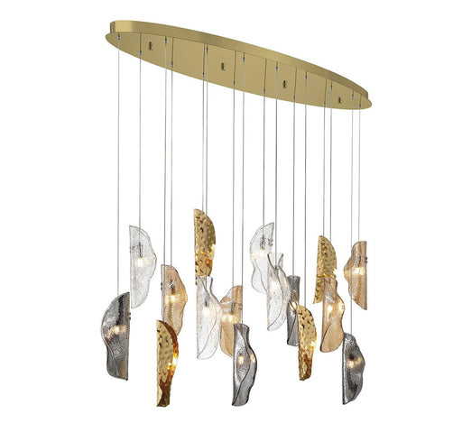 Sorrento LED Chandelier Gold