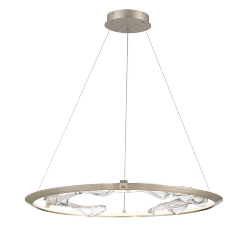 Nettuno LED Chandelier Metallic Brushed Champagne