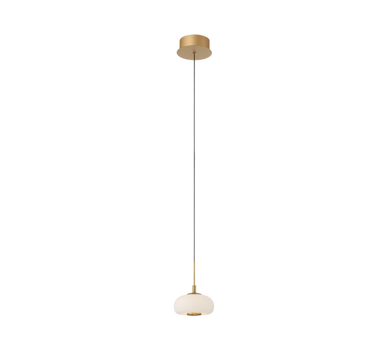 Lib & Co. - 10193-030 - LED Pendant - Adelfia - Antique Brass