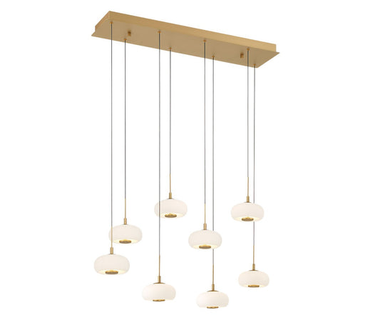 Lib & Co. - 10198-030 - LED Chandelier - Adelfia - Antique Brass