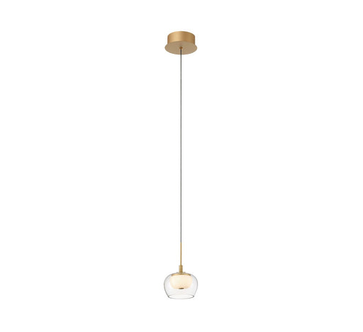 Lib & Co. - 10211-030 - LED Pendant - Manarola - Painted Antique Brass