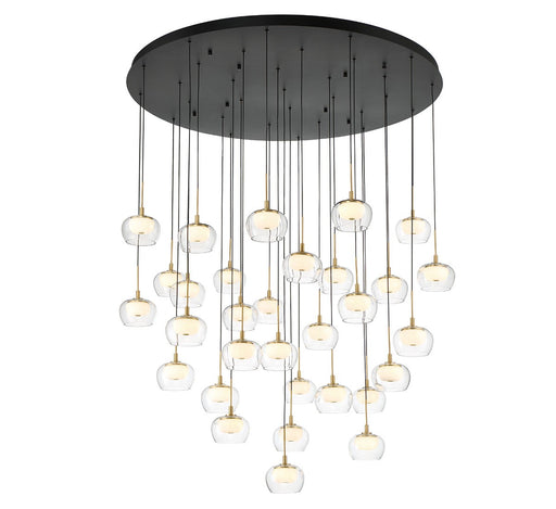 Lib & Co. - 10215-02 - LED Chandelier - Manarola - Matte Black