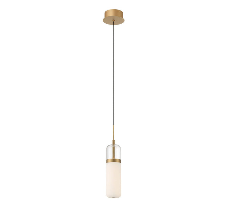 Lib & Co. - 10220-030 - LED Pendant - Verona - Painted Antique Brass
