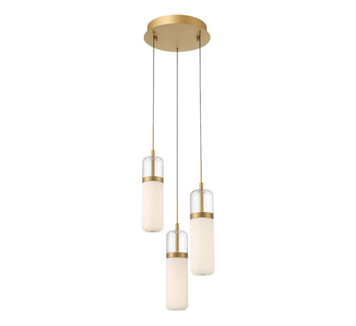 Lib & Co. - 10221-030 - LED Pendant - Verona - Painted Antique Brass