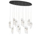 Lib & Co. - 12034-017-02 - LED Chandelier - Sorrento - Black