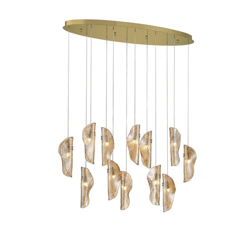 Sorrento LED Chandelier Gold