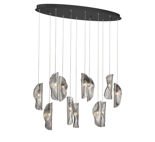 Sorrento LED Chandelier Black