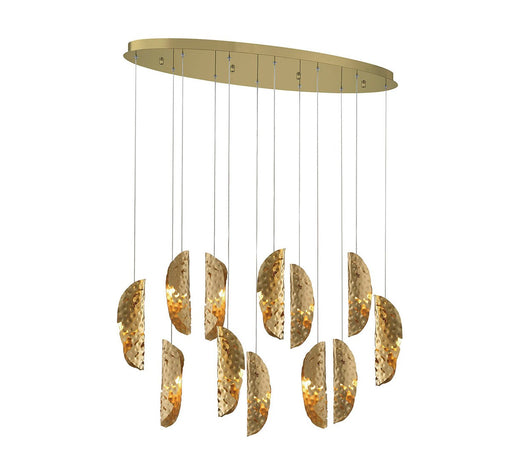 Sorrento LED Chandelier Gold