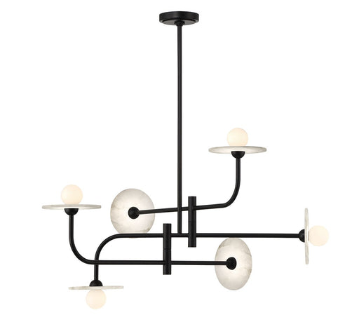 Teramo LED Chandelier Matte black