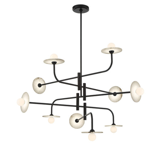 Teramo LED Chandelier Matte black