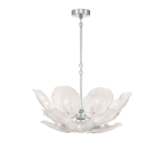 Corato 16 Light Chandelier Chrome