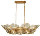 Lib & Co. - 12056-037 - 14 Light Island Chandelier - Corato - Brushed Brass