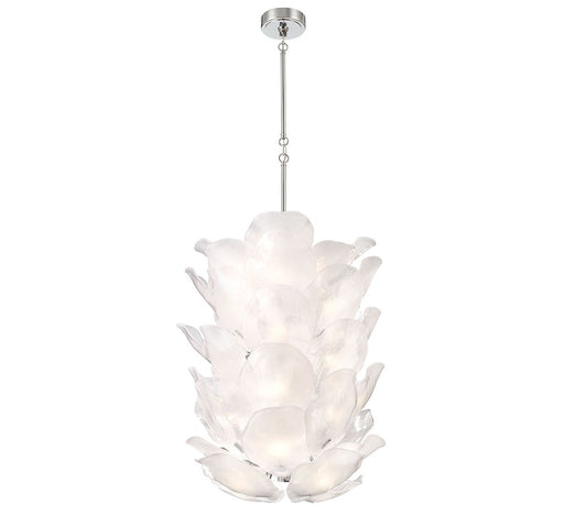 Corato 40 Light Chandelier Chrome