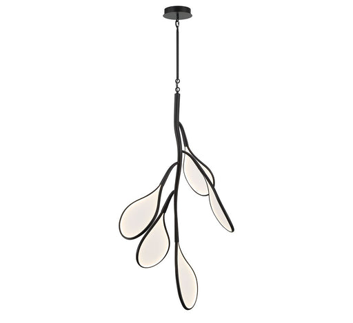 Volare LED Chandelier Brushed Gunmetal