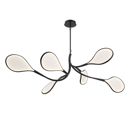 Volare LED Chandelier Brushed Gunmetal