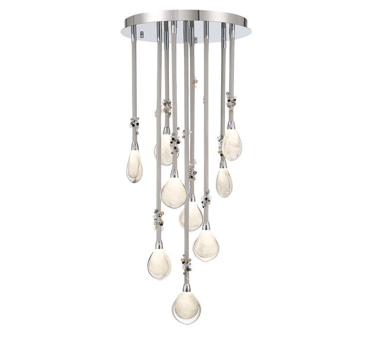 Lib & Co. - 12065-01 - LED Chandelier - Bellissima - Chrome