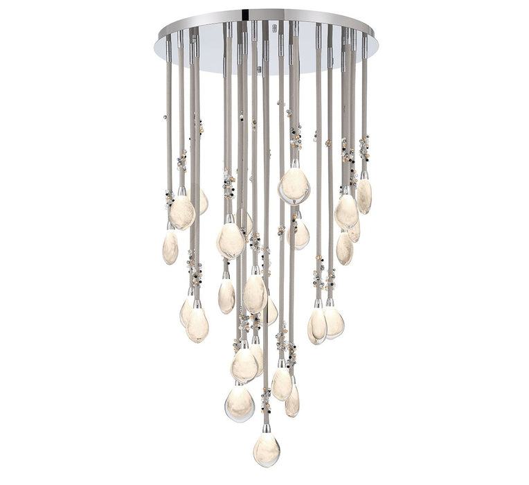 Lib & Co. - 12066-01 - LED Chandelier - Bellissima - Chrome