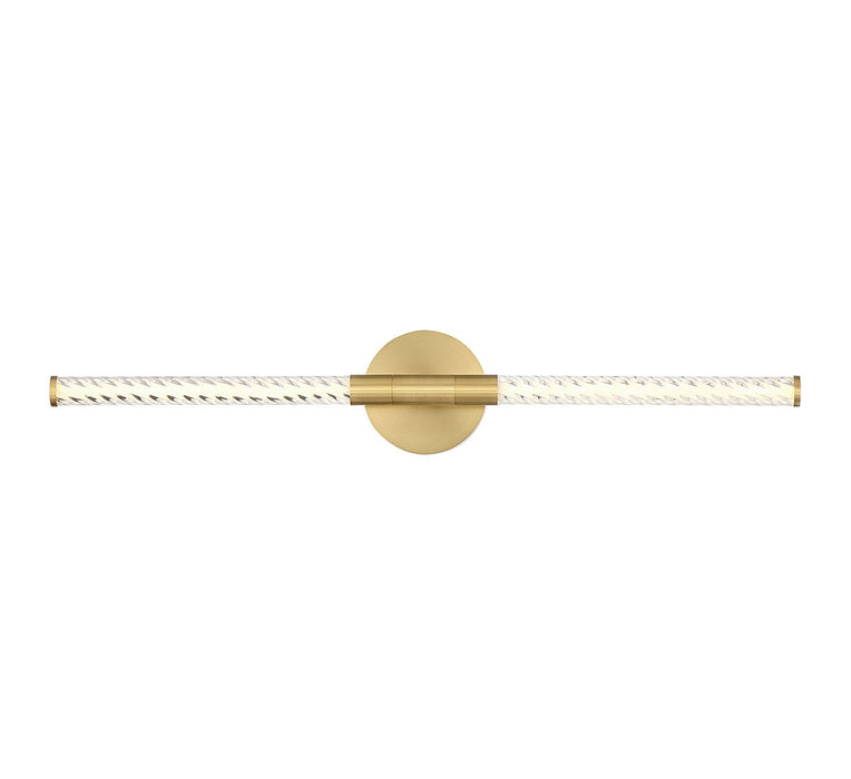Lib & Co. - 12079-07 - LED Wall Mount - Volterra - Brushed Gold