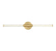 Lib & Co. - 12079-07 - LED Wall Mount - Volterra - Brushed Gold