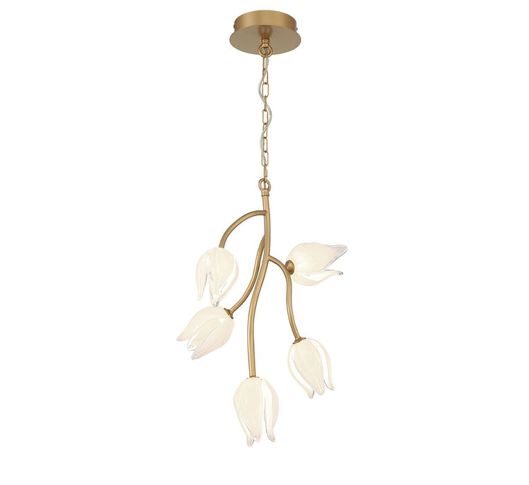 Lib & Co. - 12088-03 - LED Pendant - Belluno - Champagne Gold
