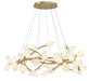 Lib & Co. - 12089-03 - LED Chandelier - Belluno - Champagne Gold