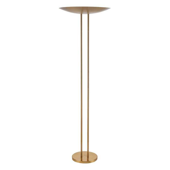 ELK Home - H0019-11543 - Two Light Floor Lamp - Marston - Aged Brass