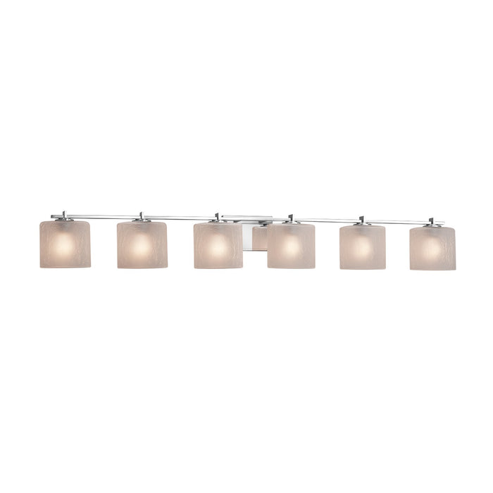 Justice Designs - FSN-8446-30-FRCR-CROM-LED6-4200 - LED Bath Bar - Fusion - Polished Chrome