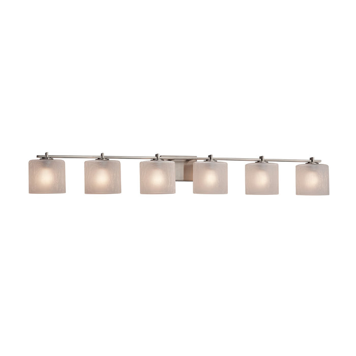 Justice Designs - FSN-8446-30-FRCR-NCKL-LED6-4200 - LED Bath Bar - Fusion - Brushed Nickel