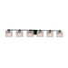 Justice Designs - FSN-8446-30-SEED-MBLK-LED6-4200 - LED Bath Bar - Fusion - Matte Black
