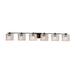 Justice Designs - FSN-8446-55-SEED-MBLK-LED6-4200 - LED Bath Bar - Fusion - Matte Black