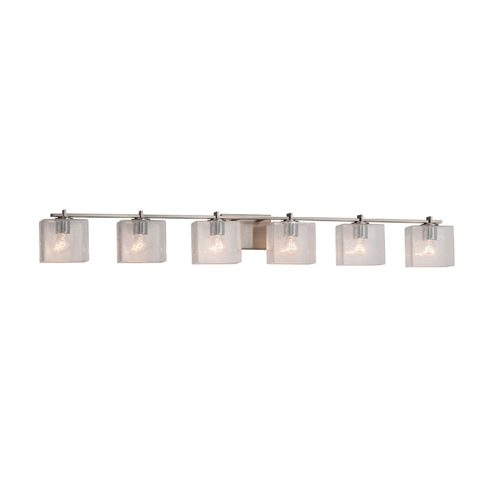 Justice Designs - FSN-8446-55-SEED-NCKL-LED6-4200 - LED Bath Bar - Fusion - Brushed Nickel