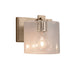 Justice Designs - FSN-8447-30-SEED-BRSS - One Light Wall Sconce - Fusion - Brushed Brass