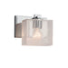 Justice Designs - FSN-8447-55-SEED-CROM - One Light Wall Sconce - Fusion - Polished Chrome