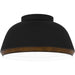 Quoizel - TMR1616MBK - Three Light Flush Mount - Tamara - Matte Black