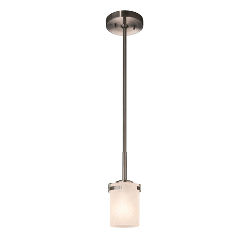 Fusion LED Pendant Brushed Nickel