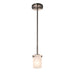 Justice Designs - FSN-8455-10-FRCR-NCKL-LED1-700 - LED Pendant - Fusion - Brushed Nickel