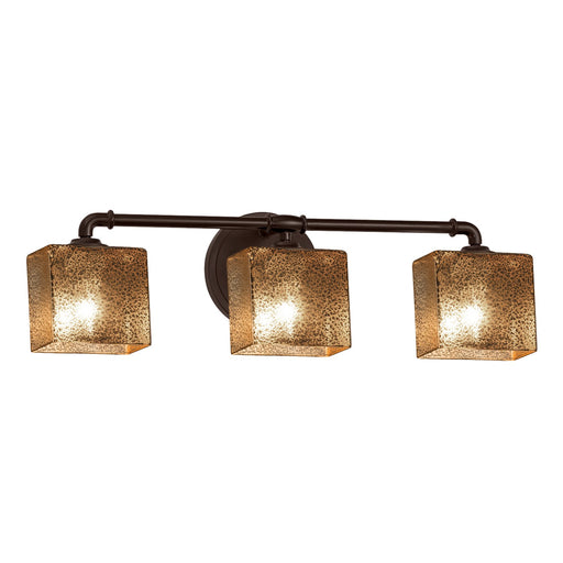 Fusion Three Light Bath Bar Dark Bronze