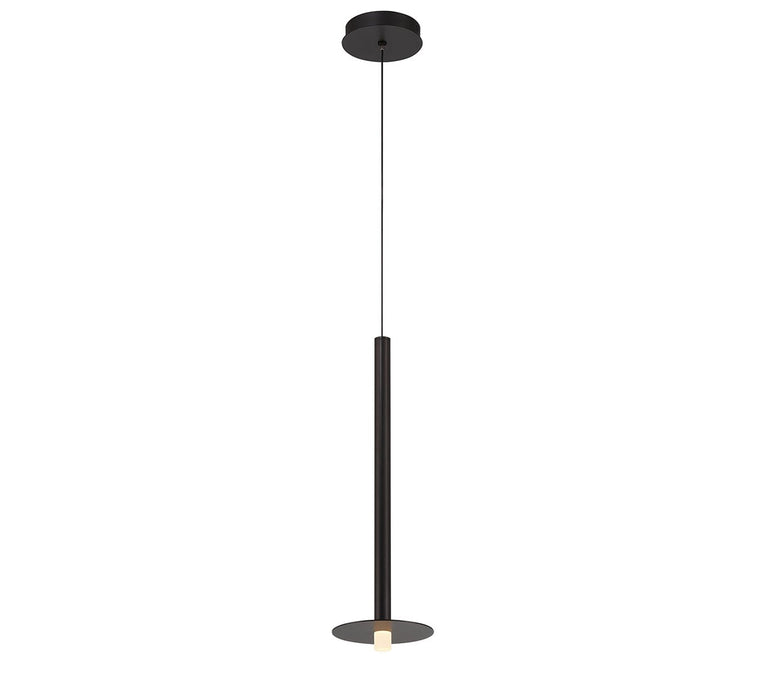 Lib & Co. - 12103-02 - LED Pendant - Piatto - Matte Black