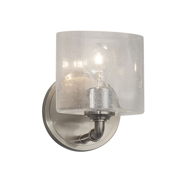 Justice Designs - FSN-8467-30-SEED-NCKL-LED1-700 - LED Wall Sconce - Fusion - Brushed Nickel