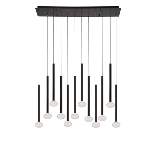 Lib & Co. - 12113-02 - LED Chandelier - Soffio - Matte Black