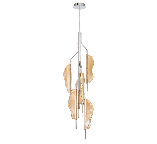 Savona LED Chandelier Chrome