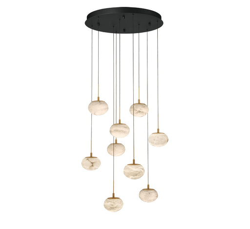 Calcolo LED Chandelier Matte black