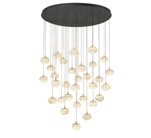 Calcolo LED Chandelier Matte black