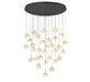 Lib & Co. - 12123-02 - LED Chandelier - Calcolo - Matte black
