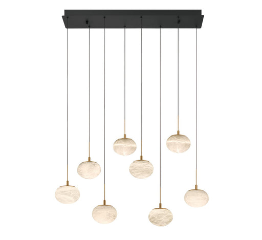 Lib & Co. - 12124-02 - LED Chandelier - Calcolo - Matte black