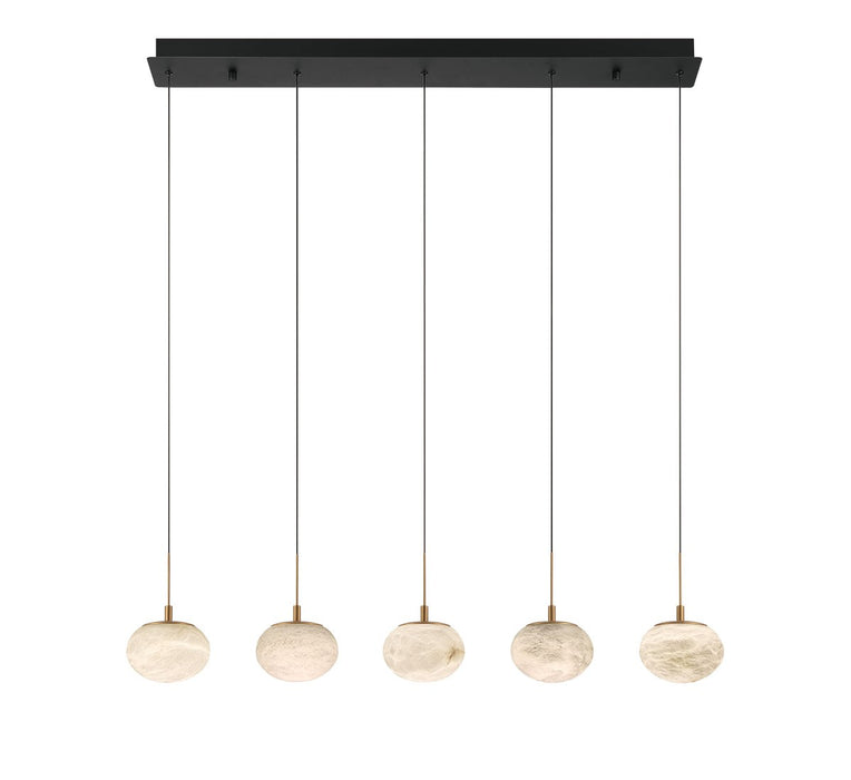 Lib & Co. - 12125-02 - LED Chandelier - Calcolo - Matte black