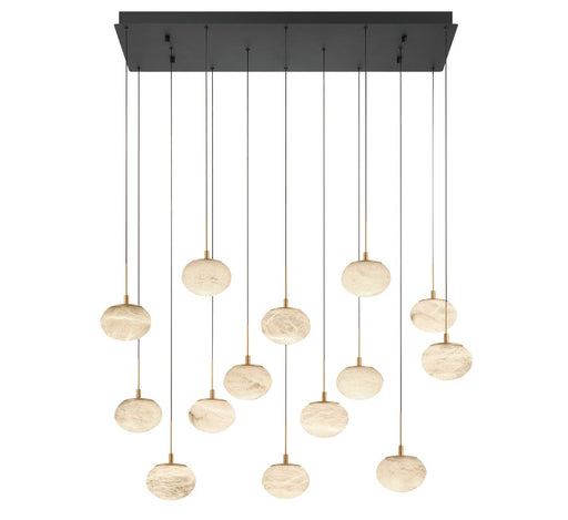 Calcolo LED Chandelier Matte black
