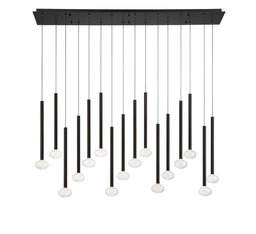 Lib & Co. - 12146-02 - LED Chandelier - Soffio - Matte Black
