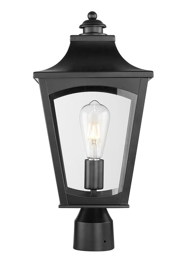 Curry One Light Outdoor Post Lantern