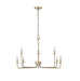 Millennium - 12508-MG - Eight Light Chandelier - Marceline - Modern Gold